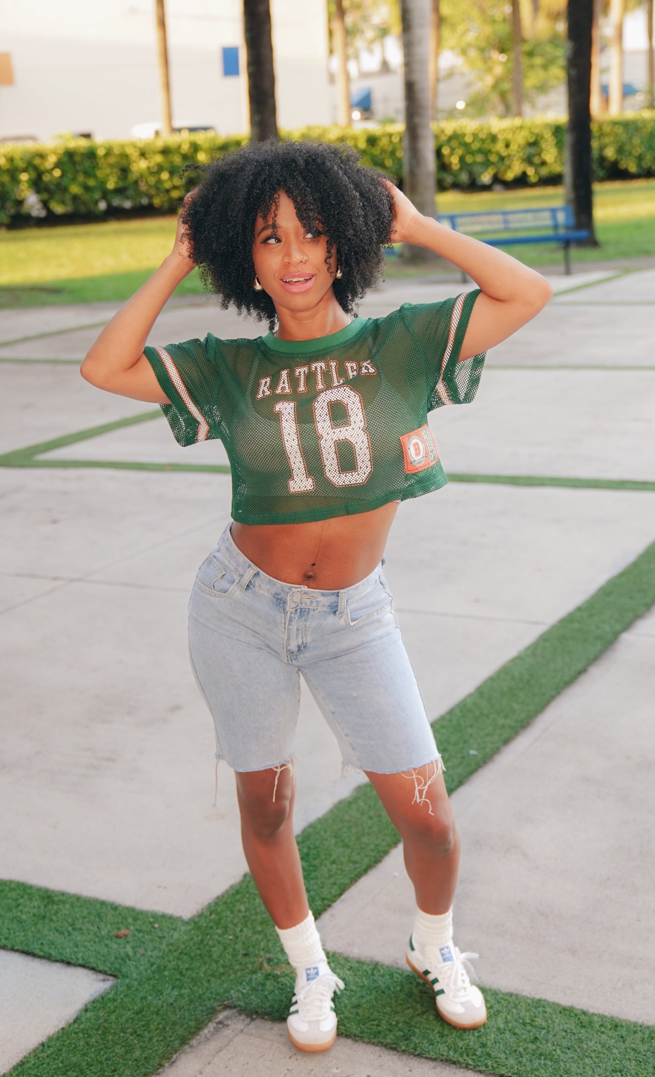 Lady Rattler Cropped Jersey