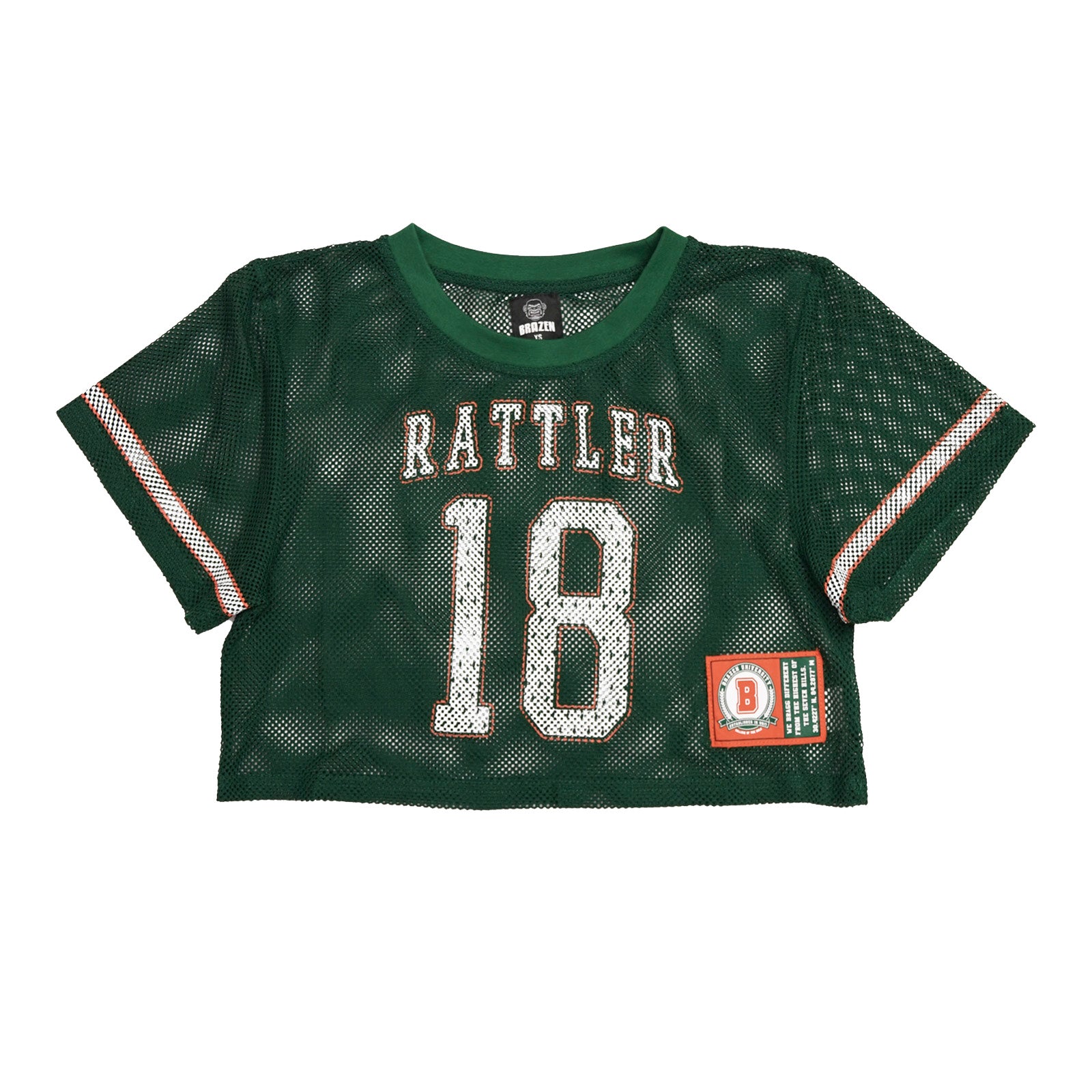 Lady Rattler Cropped Jersey – Brazen Apparel