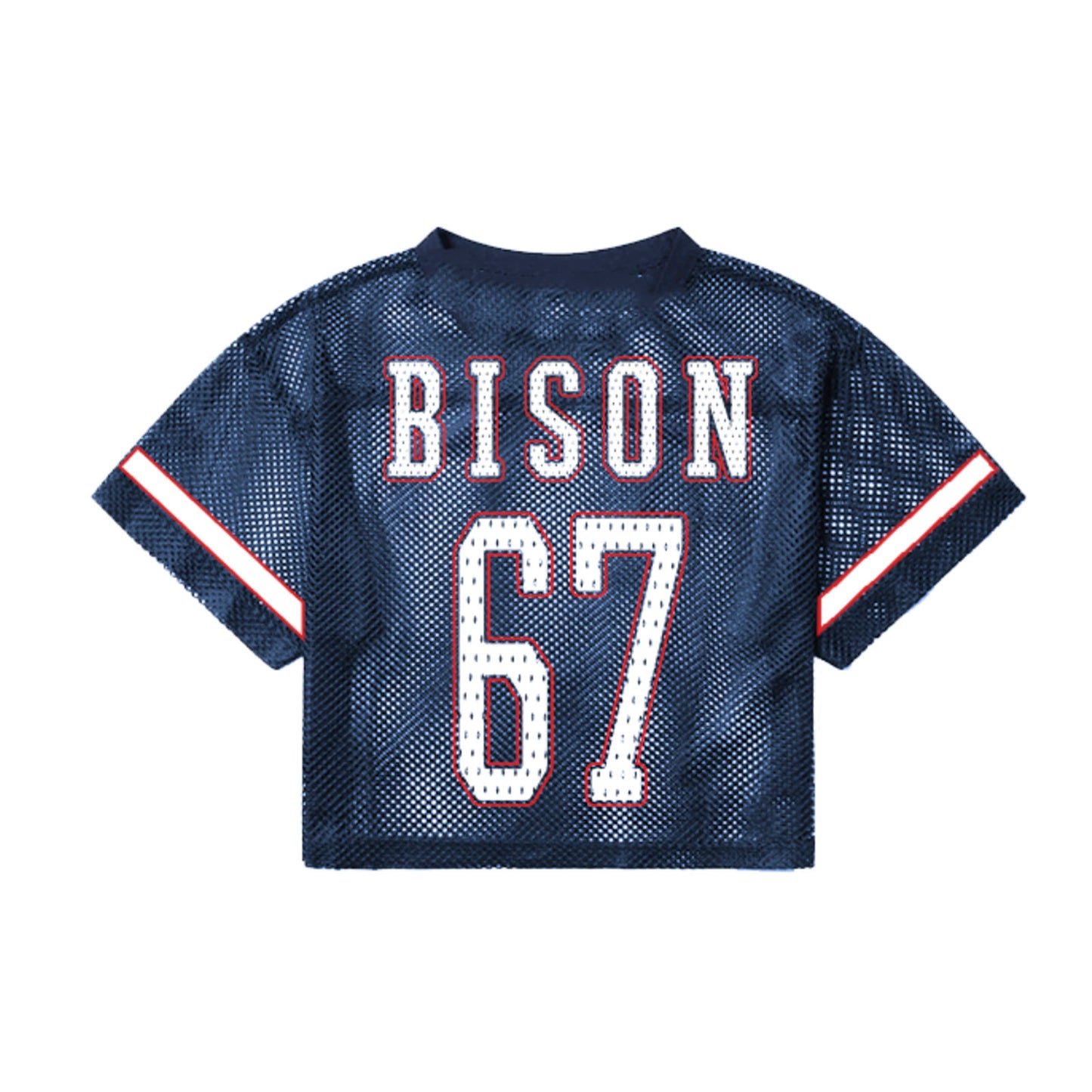 Howard Bison Cropped Jersey