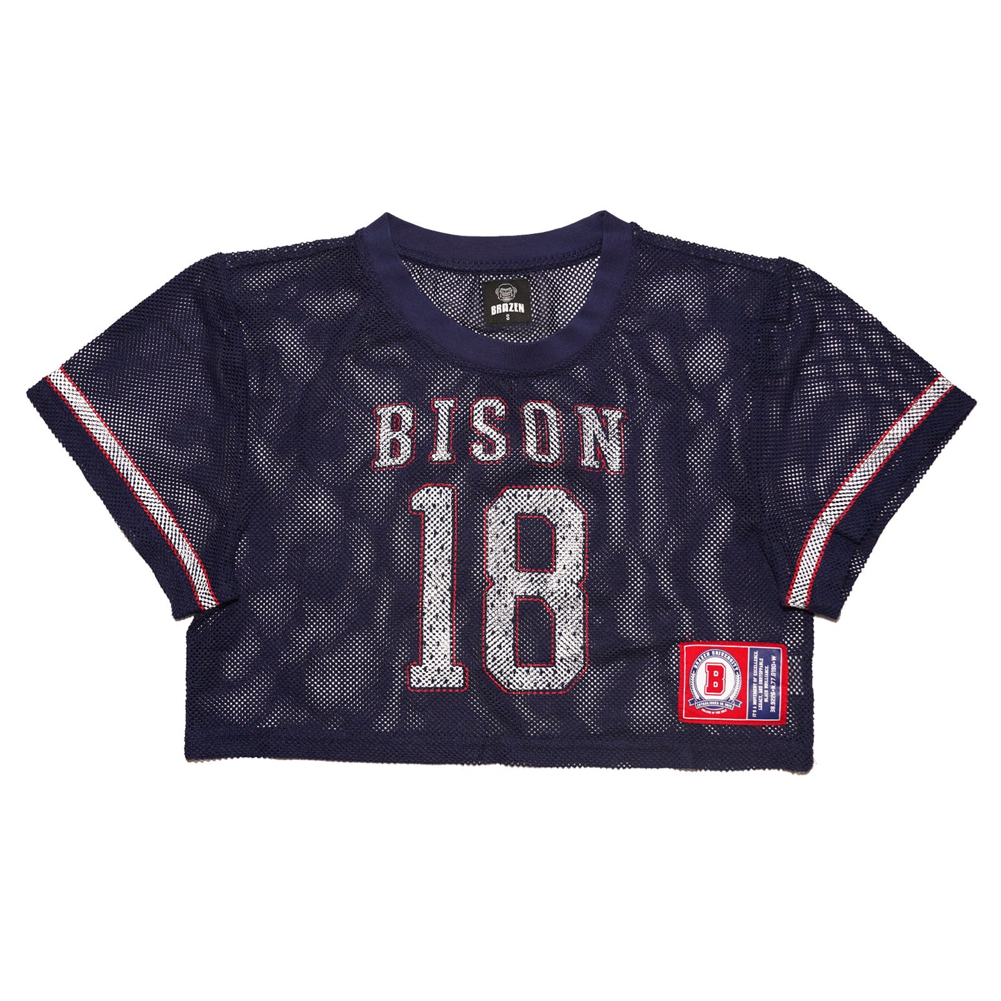 Howard Bison Cropped Jersey