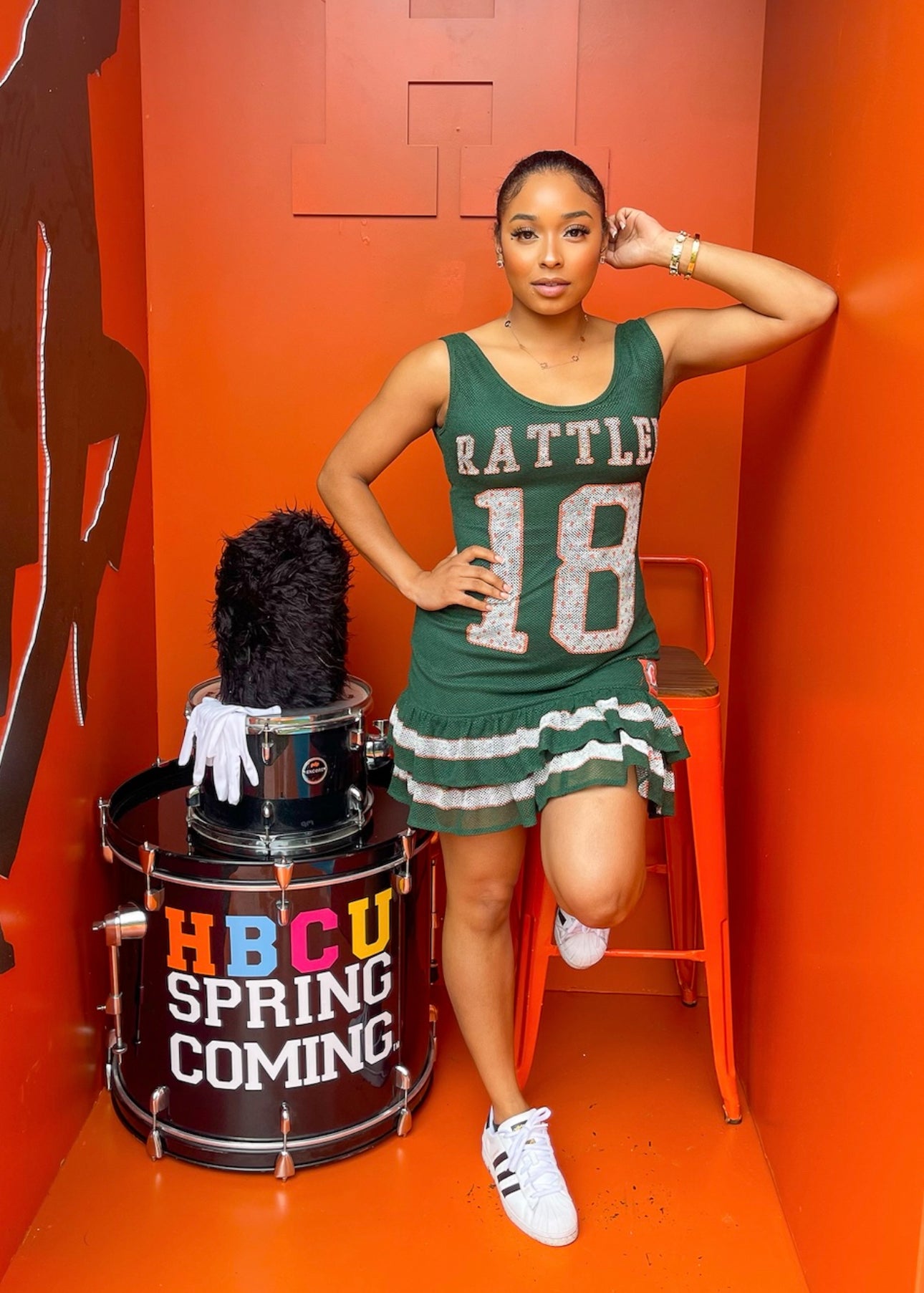 Rattler Jersey Dress