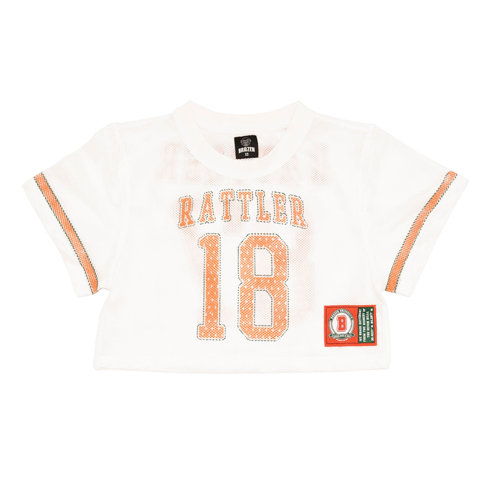 Lady Rattler Cropped Jersey – Brazen Apparel