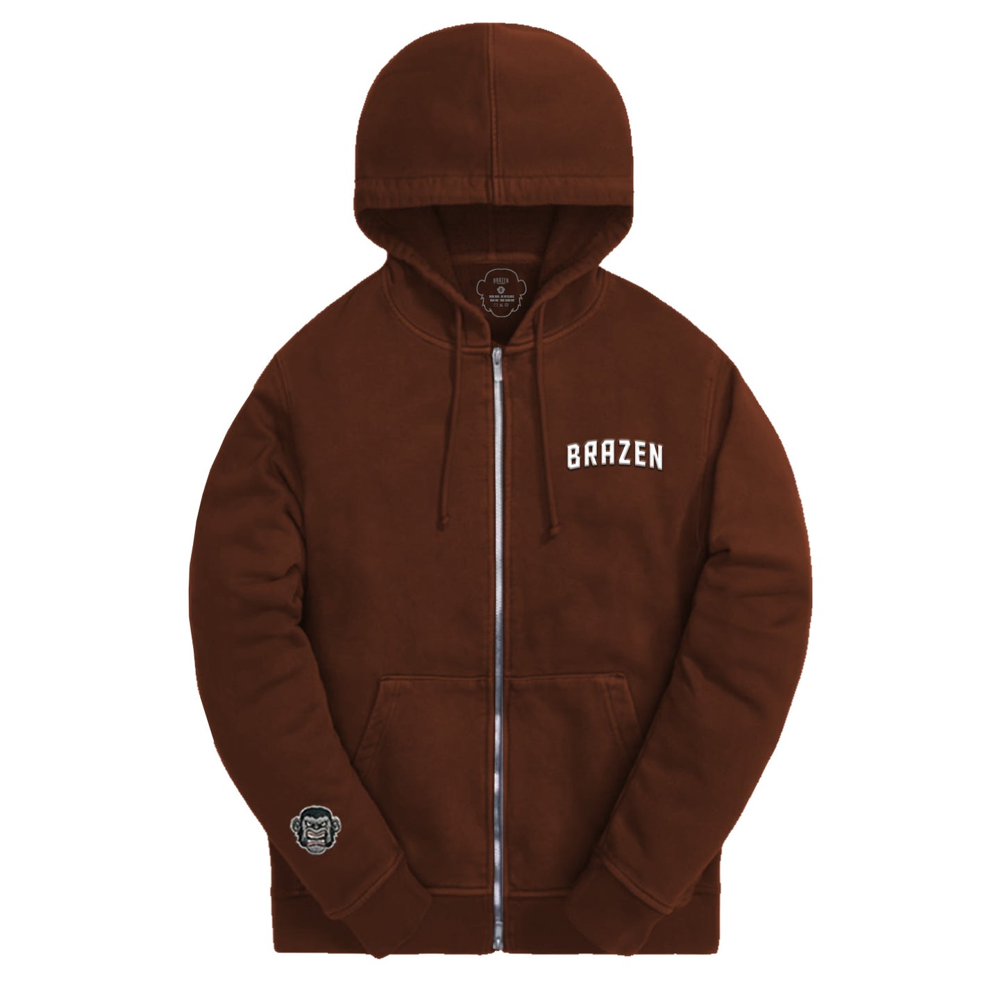 Brazen Puff Zip Up Hoodie