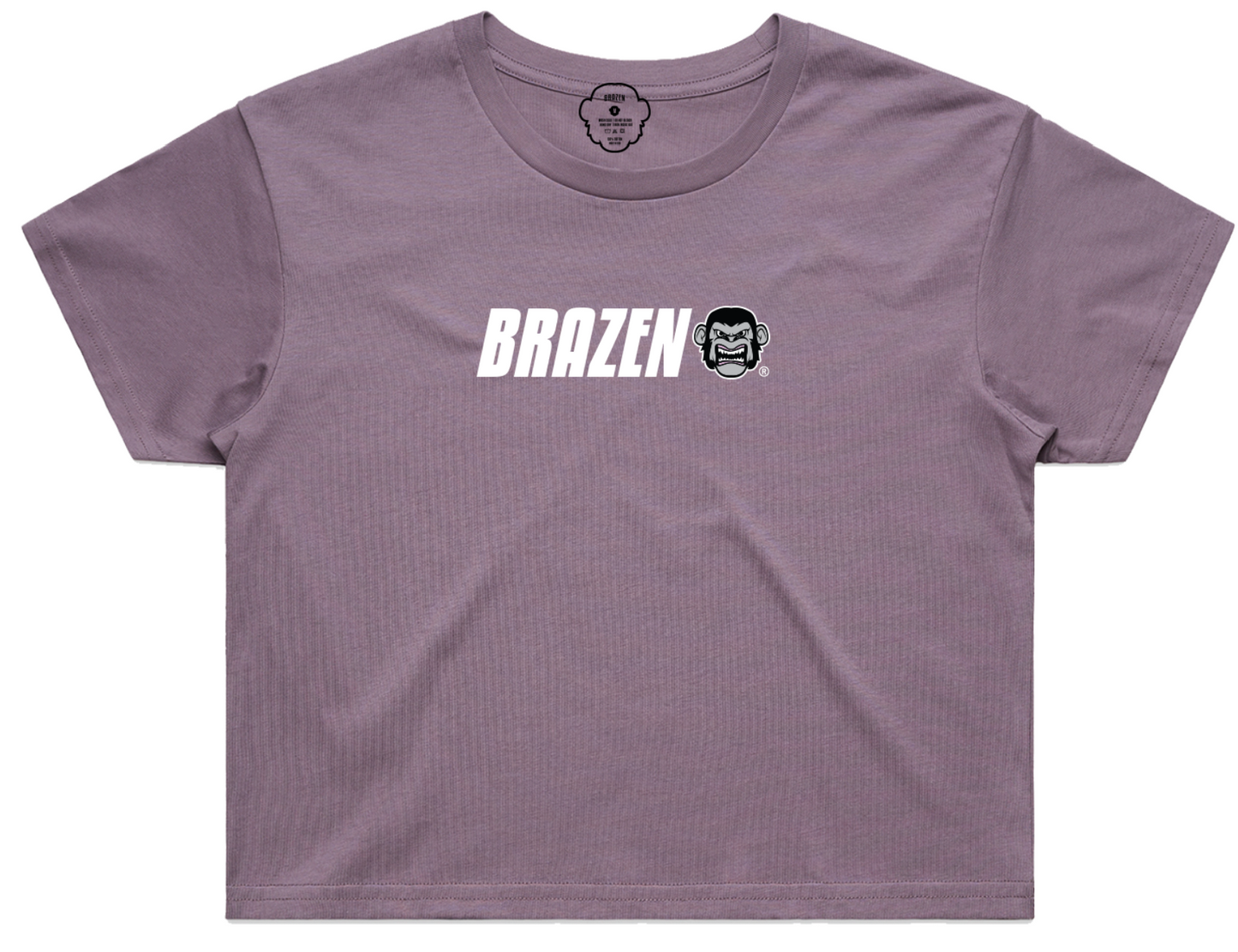 Brazen Trademark Crop Tee