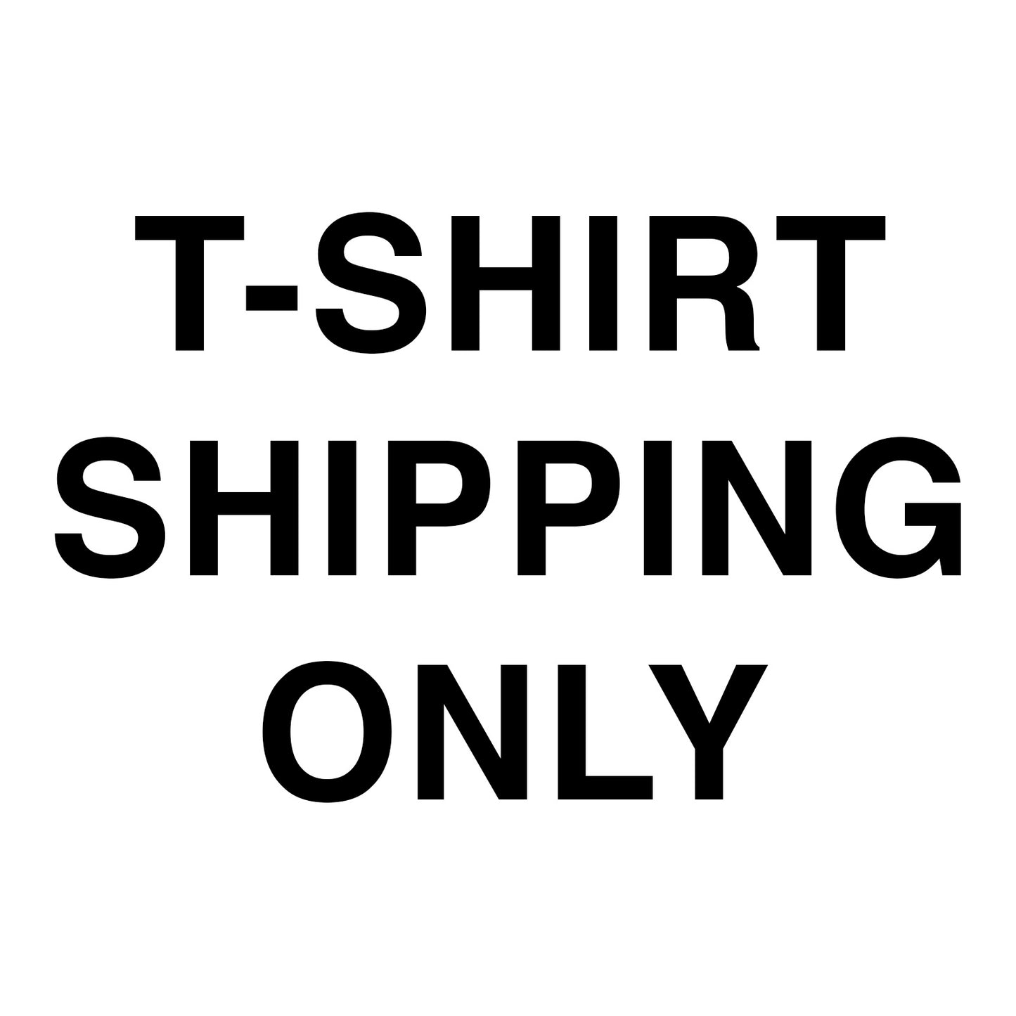 T-Shirt Shipping