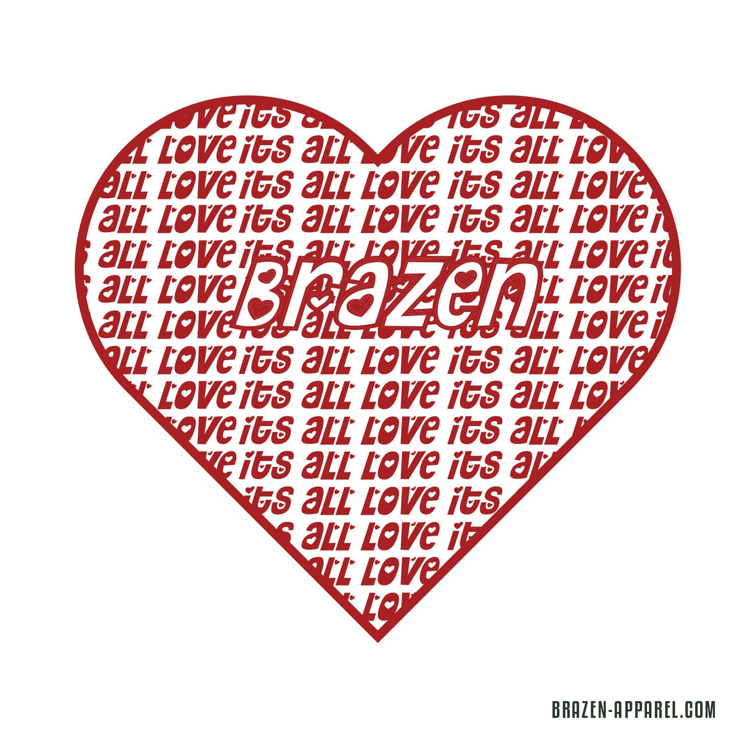 It's all love Ladies Tee