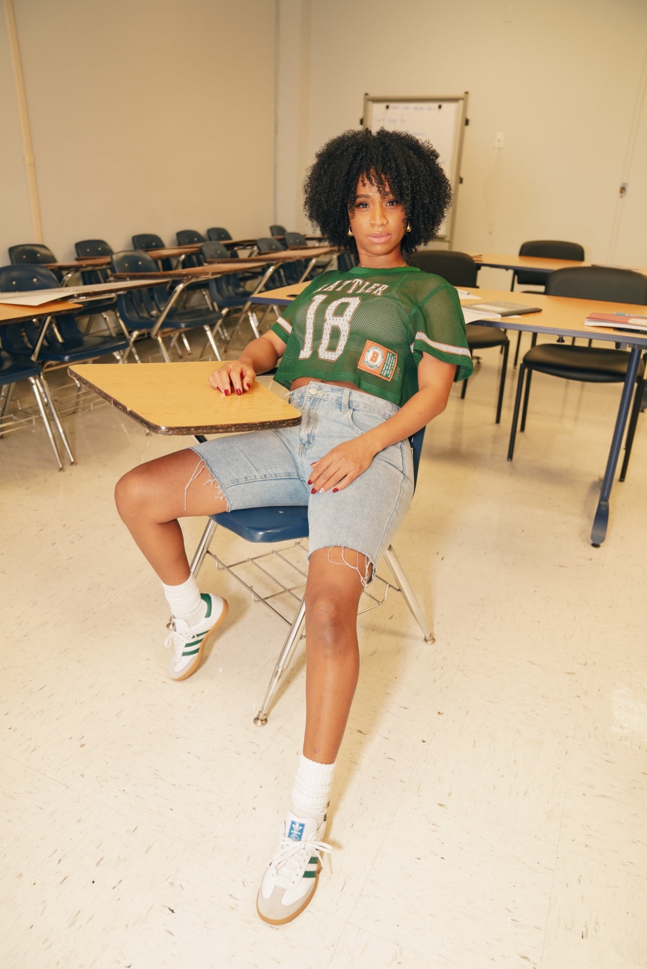 Lady Rattler Cropped Jersey – Brazen Apparel