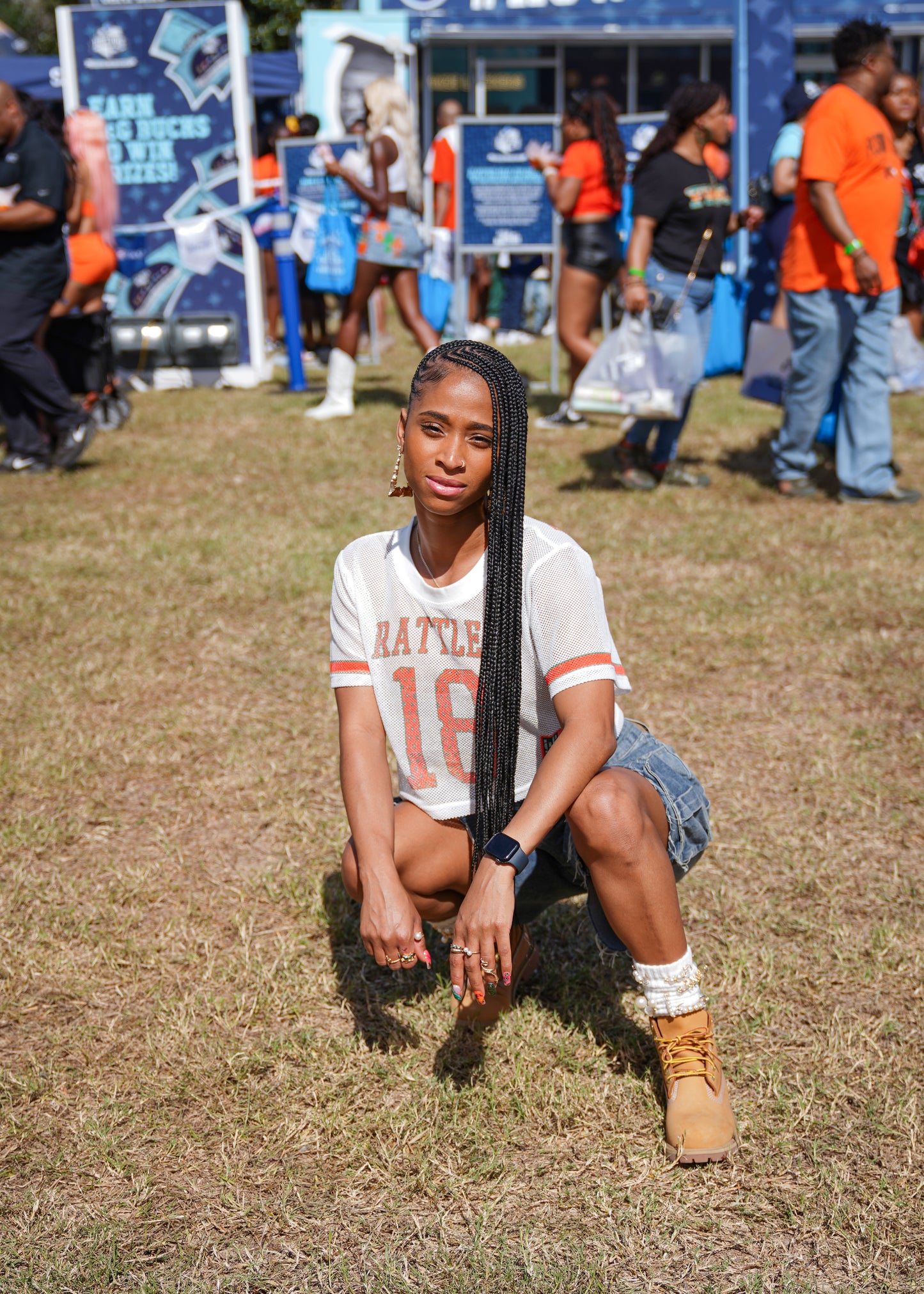 Howard Bison Cropped Jersey