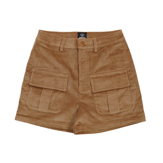 Corduroy cargo shorts