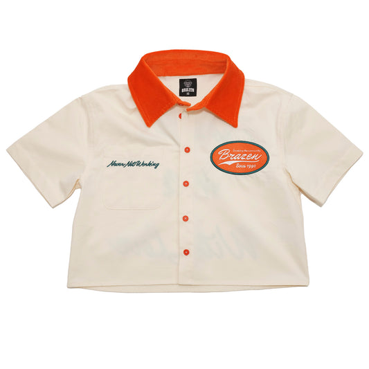 Rattler Cropped Work Shirt