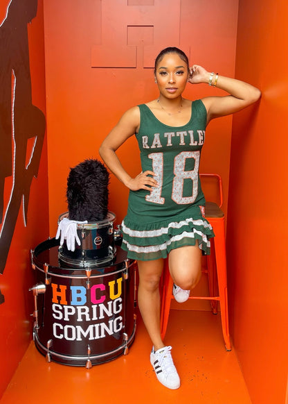 Rattler Jersey Dress