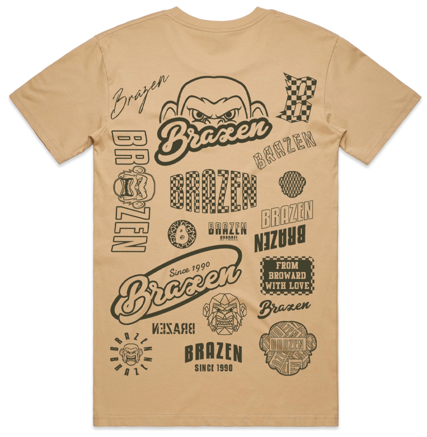 Brazen Script Tee