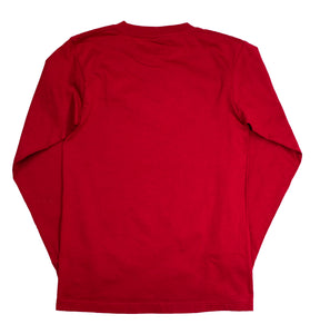 50/50 L/S Red Tee